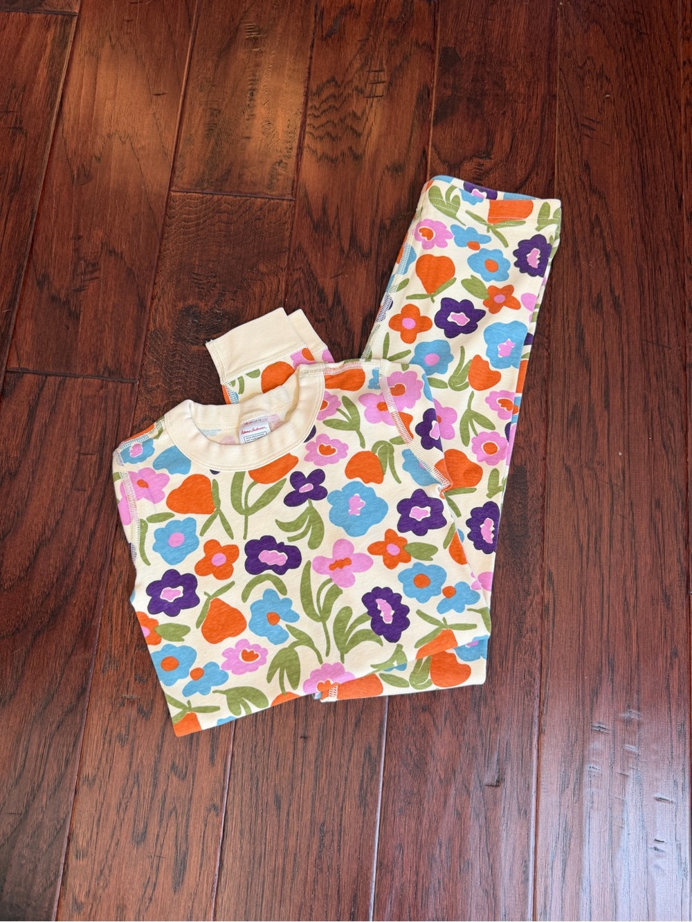Hanna Andersson Floral Print Pajama Set